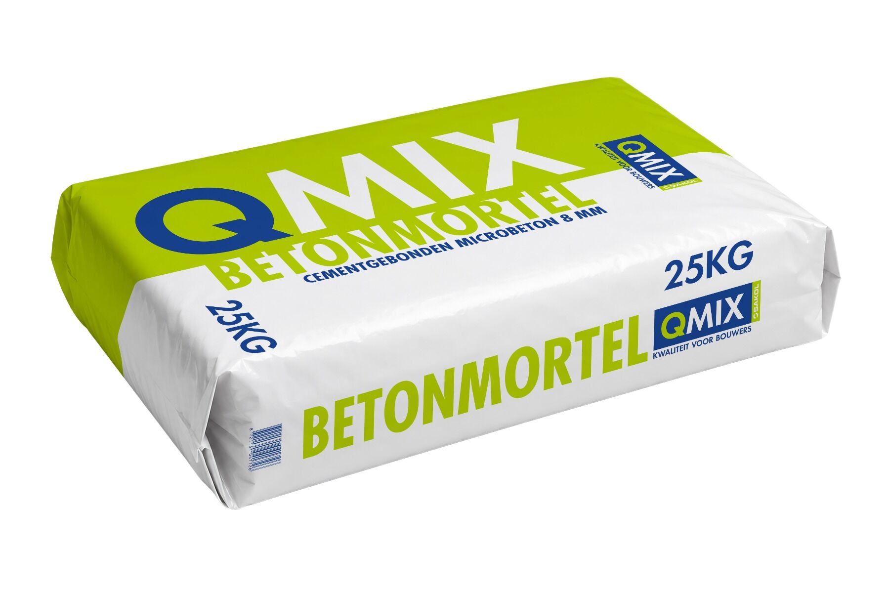 Q-Mix Betonmortel 25 kg/zk (GROEN)