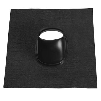 Ubbink dakdoorvoerpan universeel Ubiflex zwart Ø 131