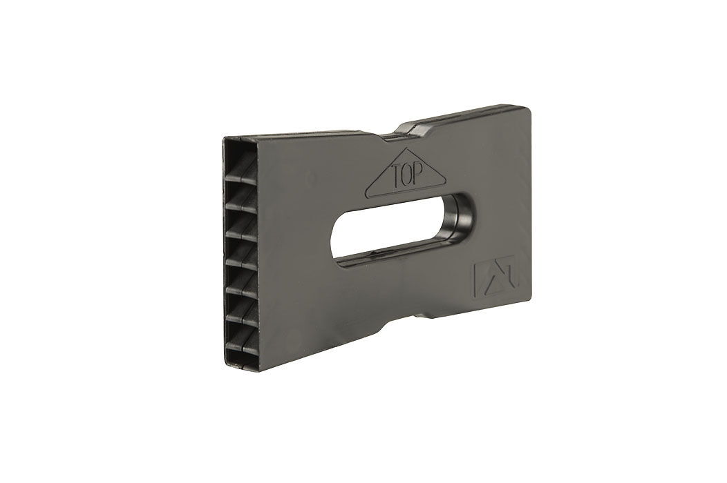 Ubbink Stootvoegventilatierooster WF zwart