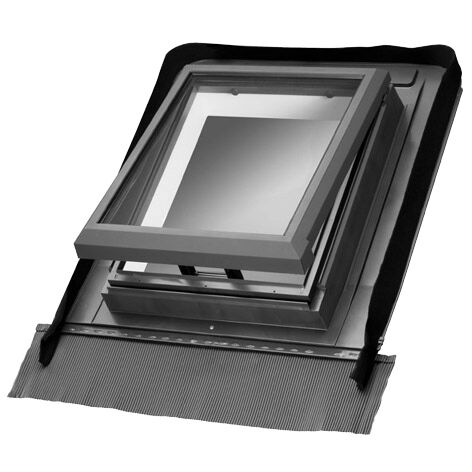 Ubbink dakraam Purilan universeel 440 x 550 sneldek HR glas 0350117