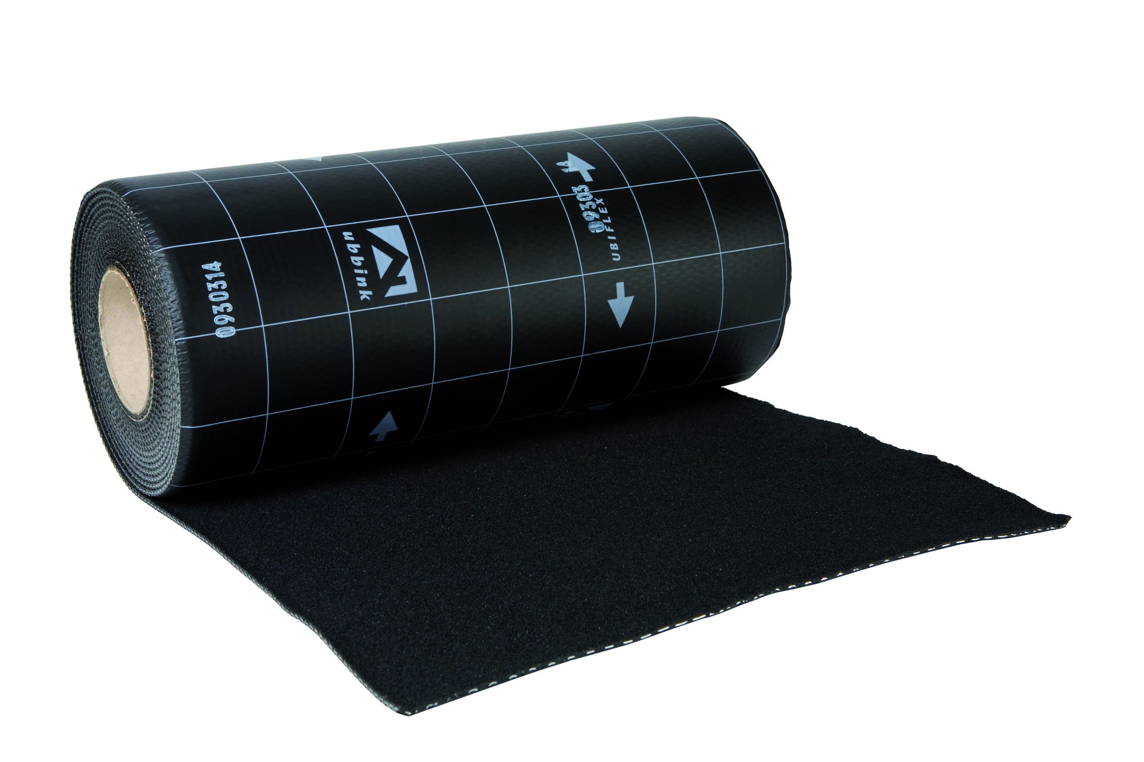 Ubiflex Standaard Loodvervanger 400mm x 6m zwart
