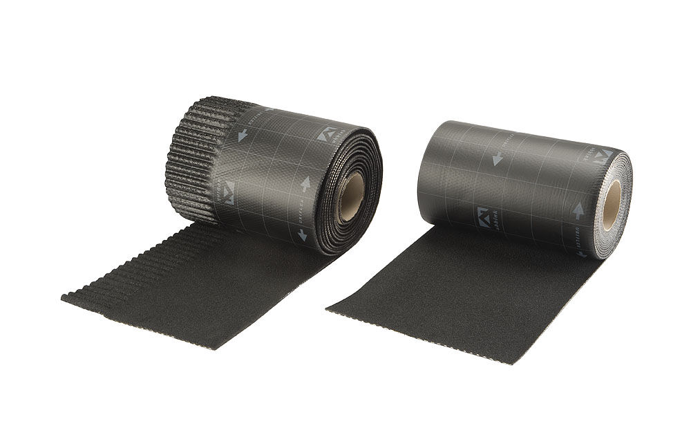 Ubiflex Standaard Loodvervanger 400mm x 6m zwart