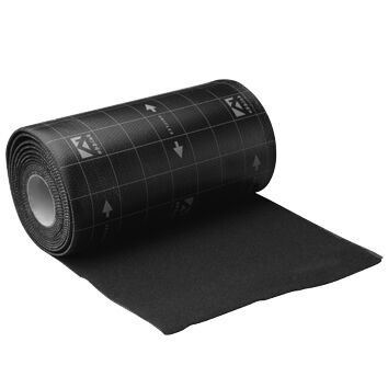 Ubiflex Standaard Loodvervanger 600mm x 6m zwart