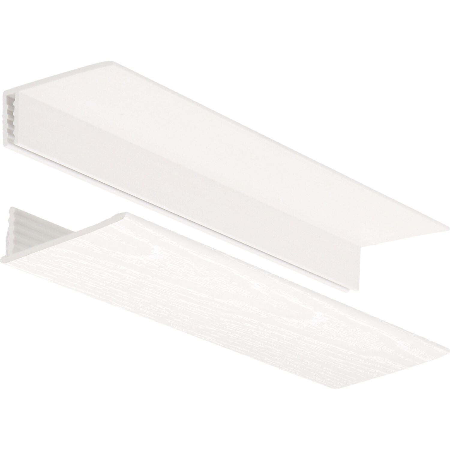 PVC omrandingsprofiel 2-delig 10 mm Acera lengte 270 cm