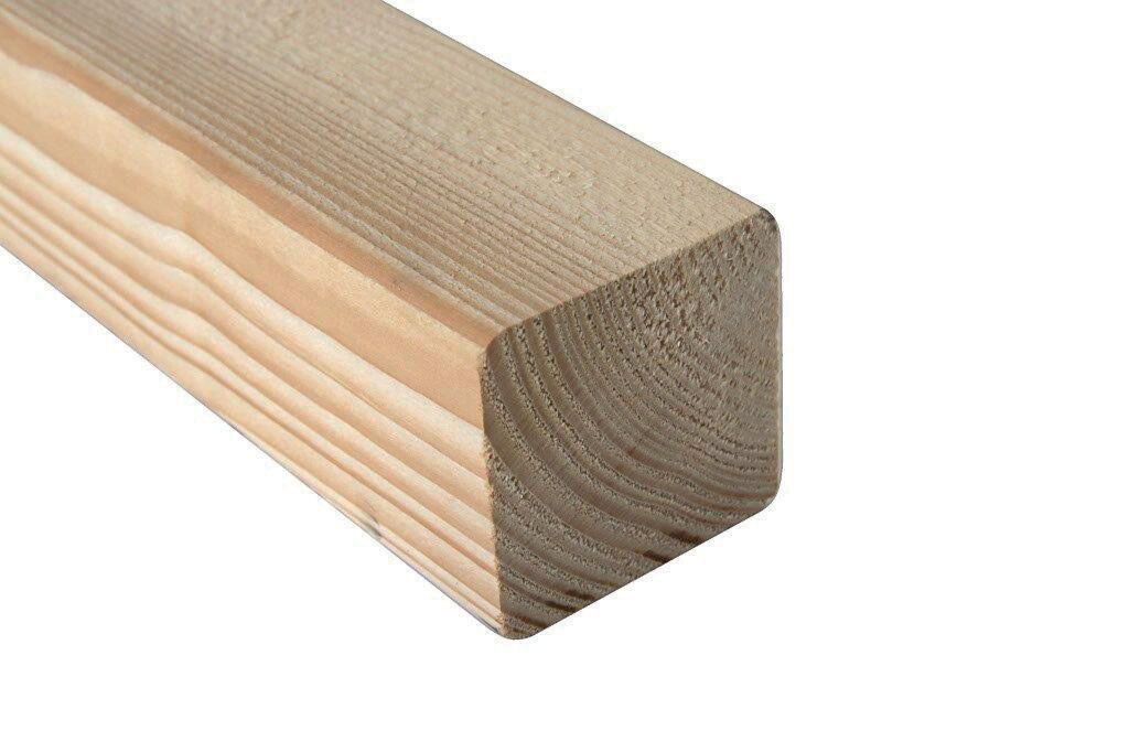 45 x 45 mm Vuren C geschaafd FSC