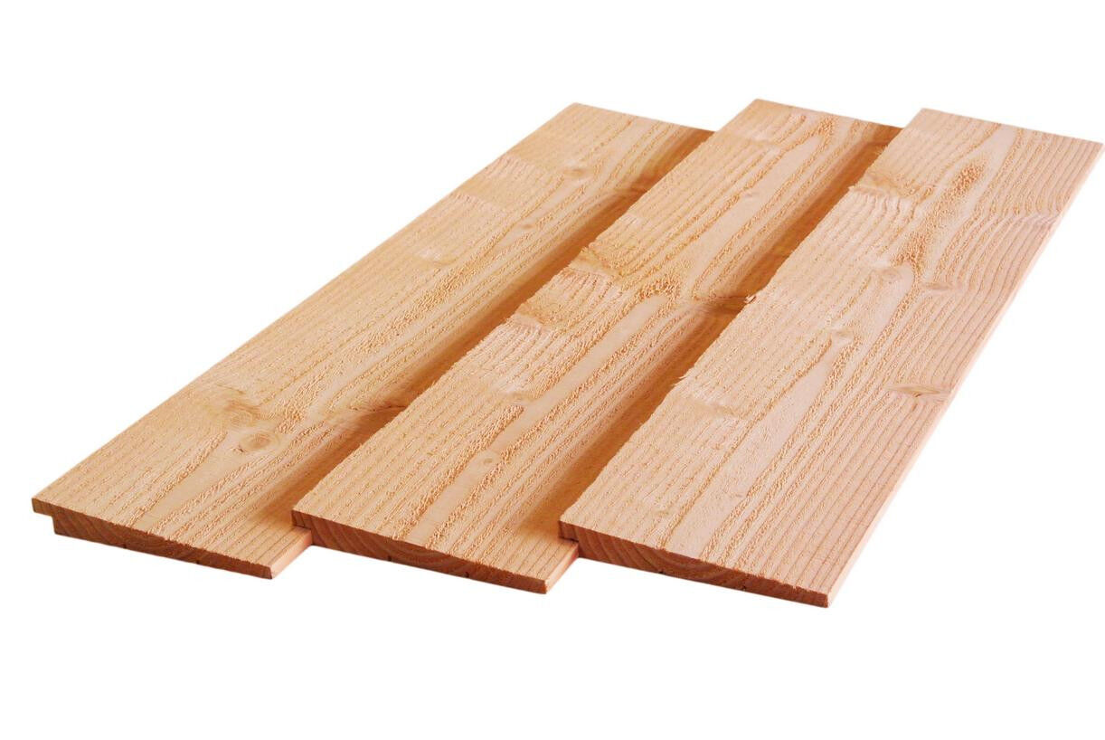 25 x 195 mm Douglas Zweeds rabat fijnbezaagd onbehandeld antiblauw PEFC