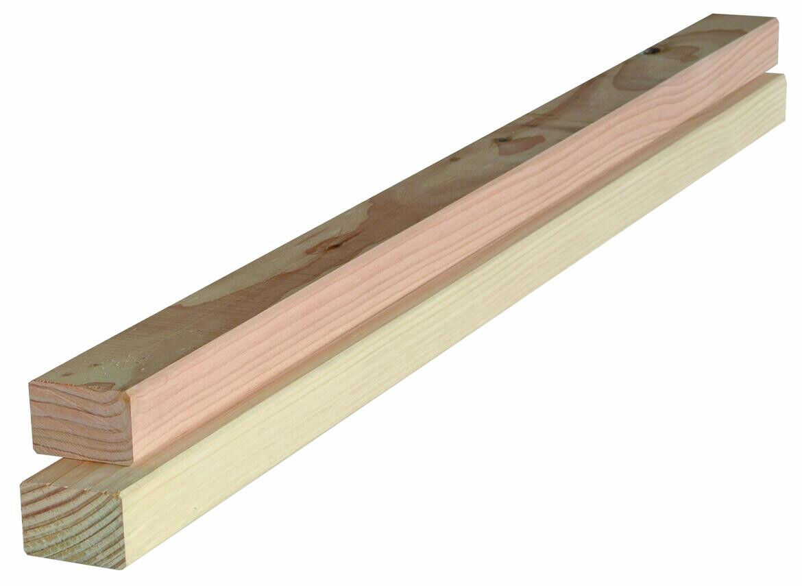 40 x 60 mm Douglas fijnbezaagd onbehandeld antiblauw PEFC