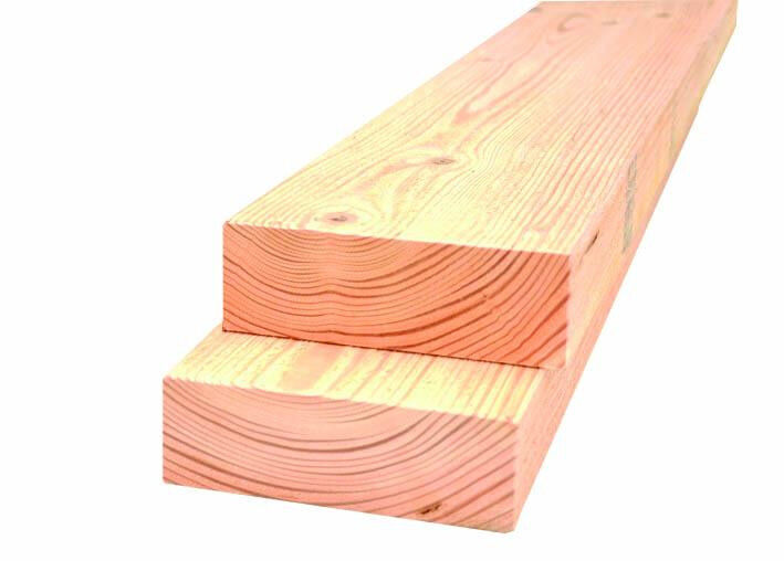 50 x 150 mm Douglas fijnbezaagd onbehandeld antiblauw PEFC
