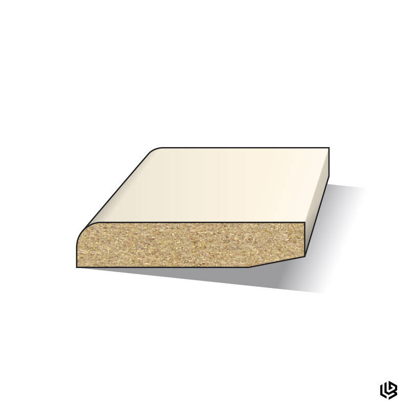4 x 30 x 3660 mm MDF Traplat gegrond FSC