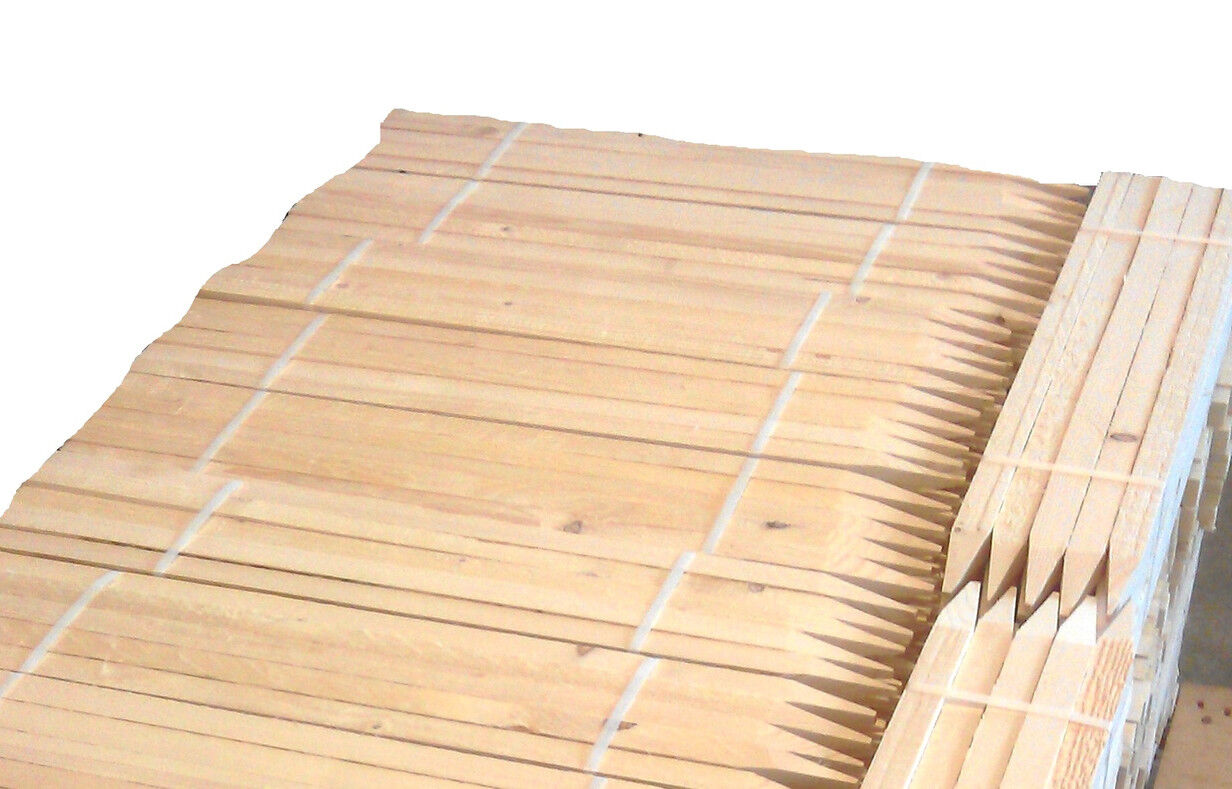 22 x 34 x 600 mm Vuren Piketpaal met punt (50 st/pk)