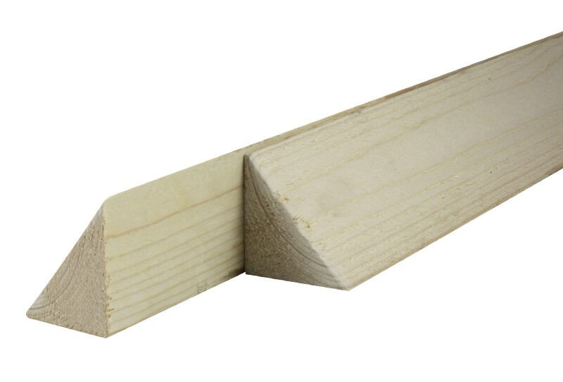 50 x 70 x 4200 mm Vuren Mastiekhoek