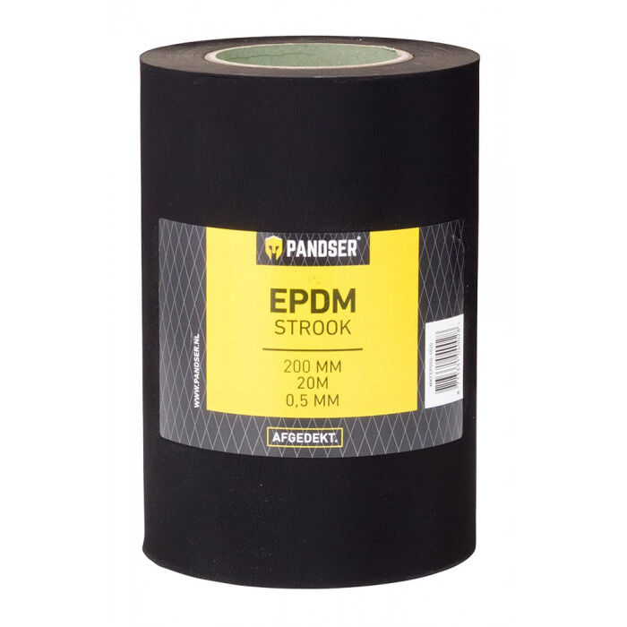 PANDSER® EPDM-folie 600 mm breed x 0,5 mm, rol 20 m¹