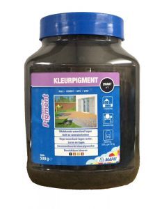 Mapei Mapecolor Pigment zwart pot 0.5 kg