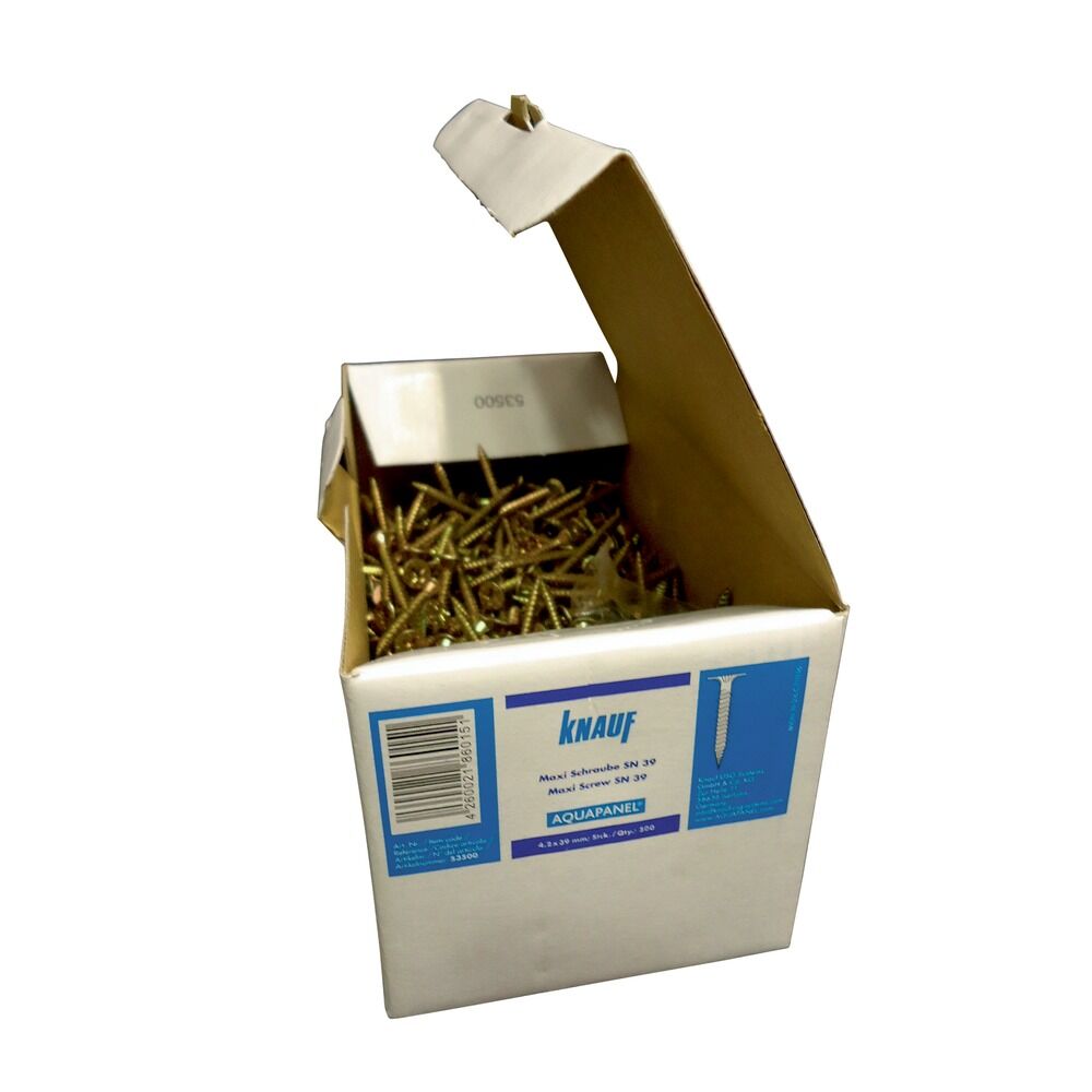 Aquapanel Maxi schroef hout of metaal 39mm (500 st/ds)