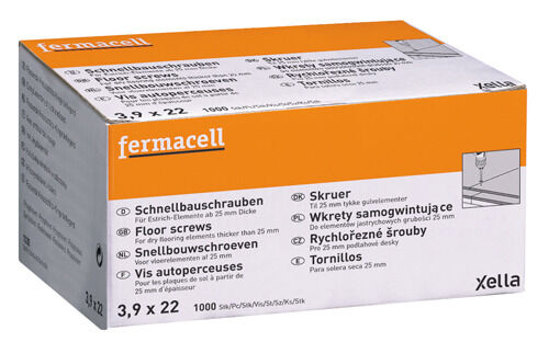 Fermacell snelbouwschroef 3.9 x 22 (1000 st/ds)