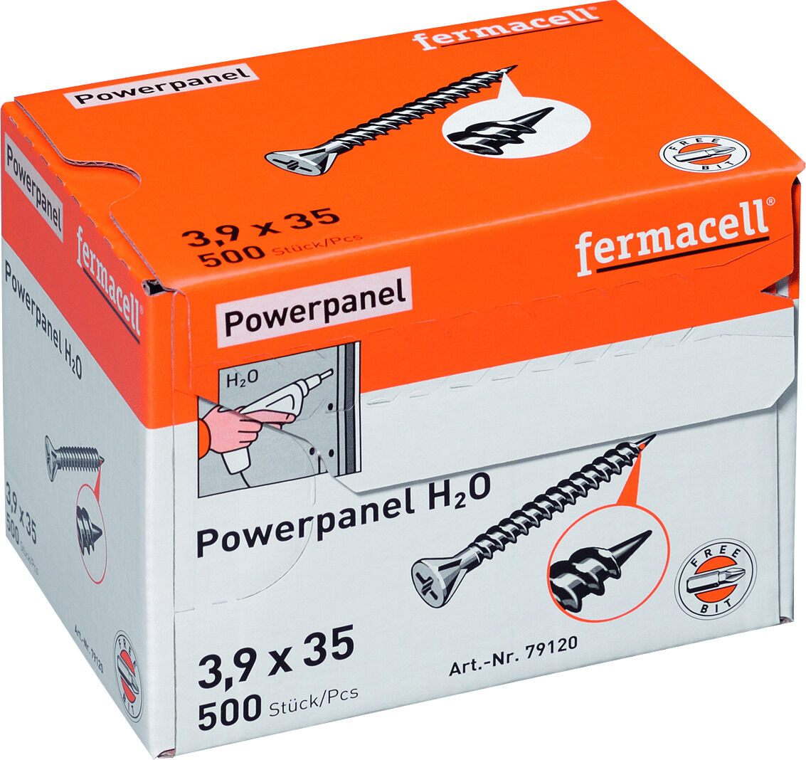 Fermacell Powerpanel H2O schroef 3.9 x 35 (500 st/ds)