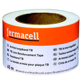 Fermacell zelfklevend gaasband 60 mm 45 m1