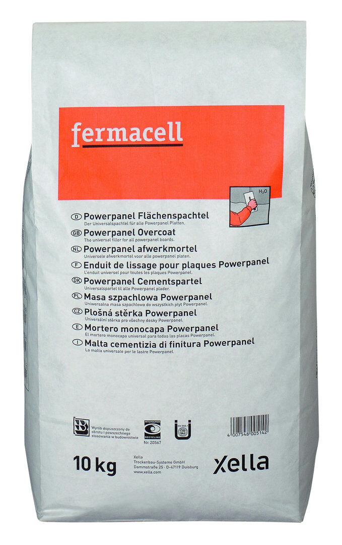 Fermacell Powerpanel afwerkmortel Finish (pasta) 10 ltr