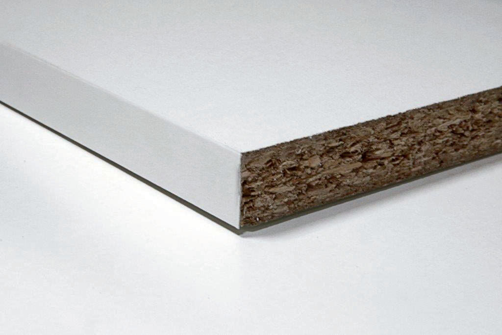 18 mm x 3050 x 500 Unilin Meubelpaneel geplastificeerd wit TST 100 gr. FSC