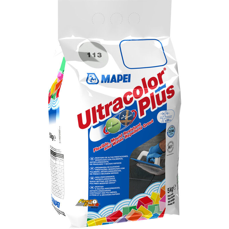 Mapei Ultracolor Plus Cementgrijs 113 zak 5kg (voeg 2-20mm)
