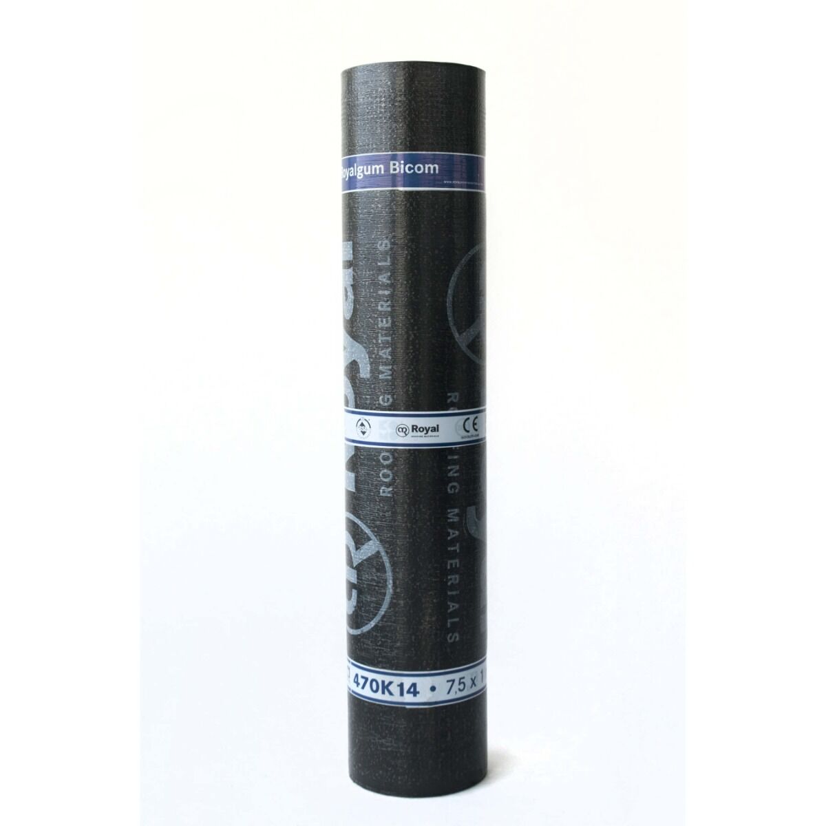 Royalgum Bicom min. black 470K24 7.5 x 1m1 APP toplaag nat zwart leislag