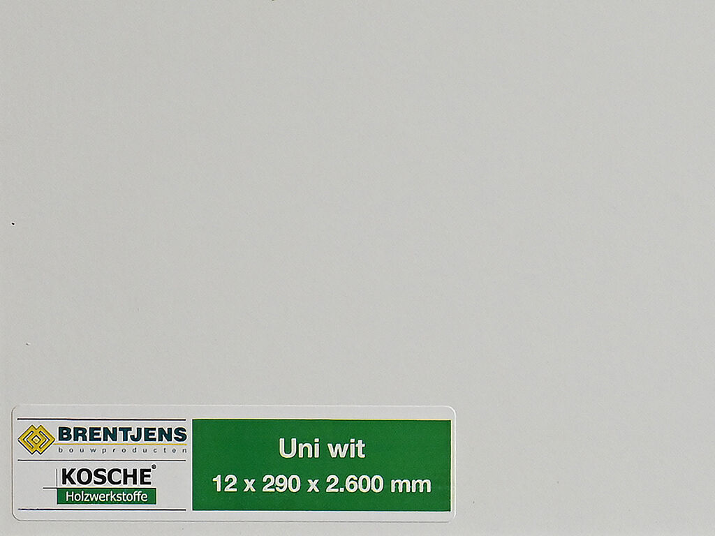290 x 2600 mm KB Easy Tack Uni Wit (3 st/pk) wb 275 mm