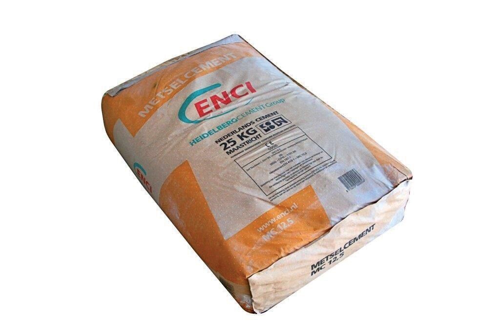 Heidelberg materials (Enci) metselcement 25 kg/zk (56 zk/pal)