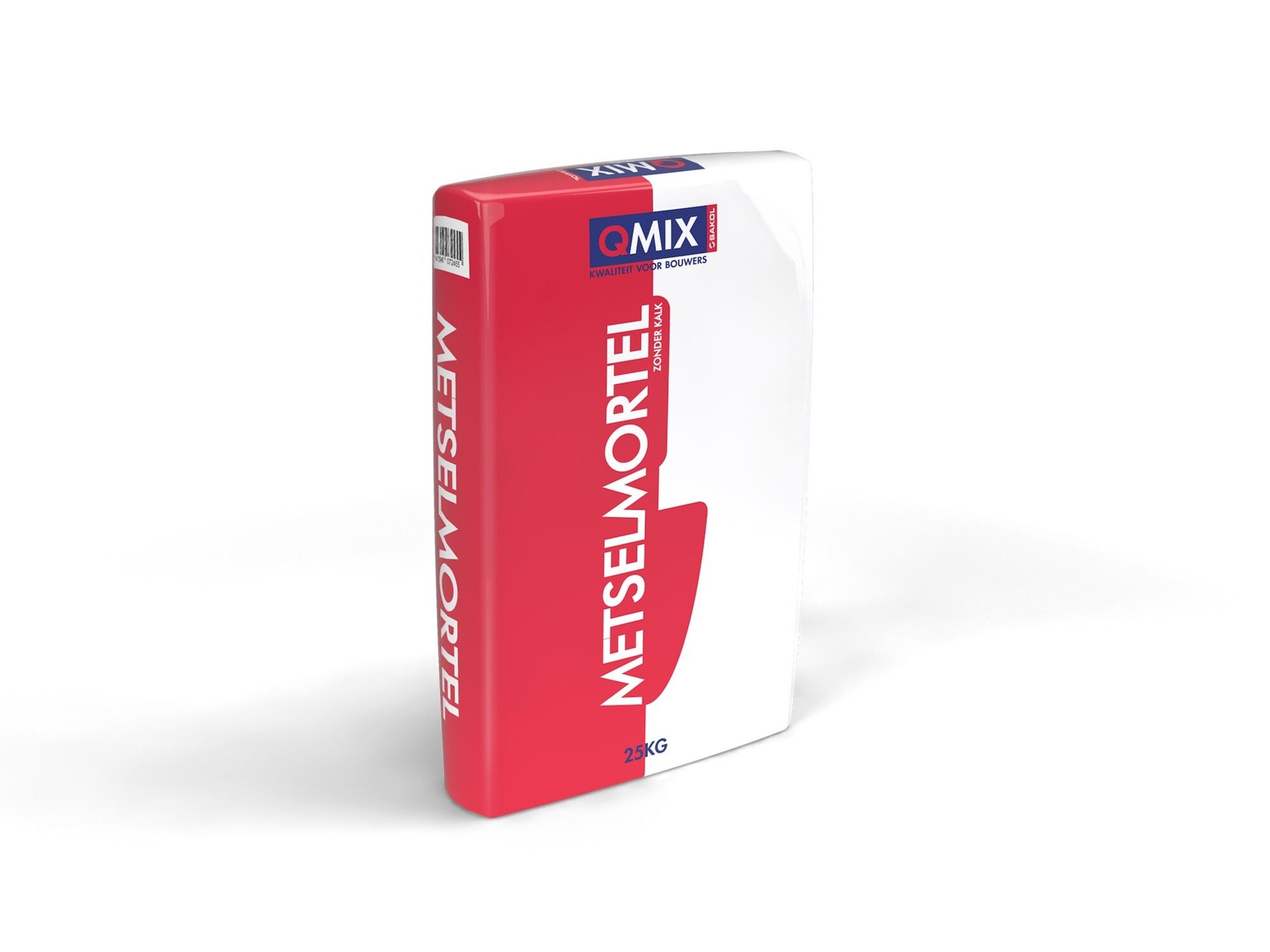 Q-Mix Metselmortel zonder kalk 25 kg/zk (ROZE) 48 zk/pal