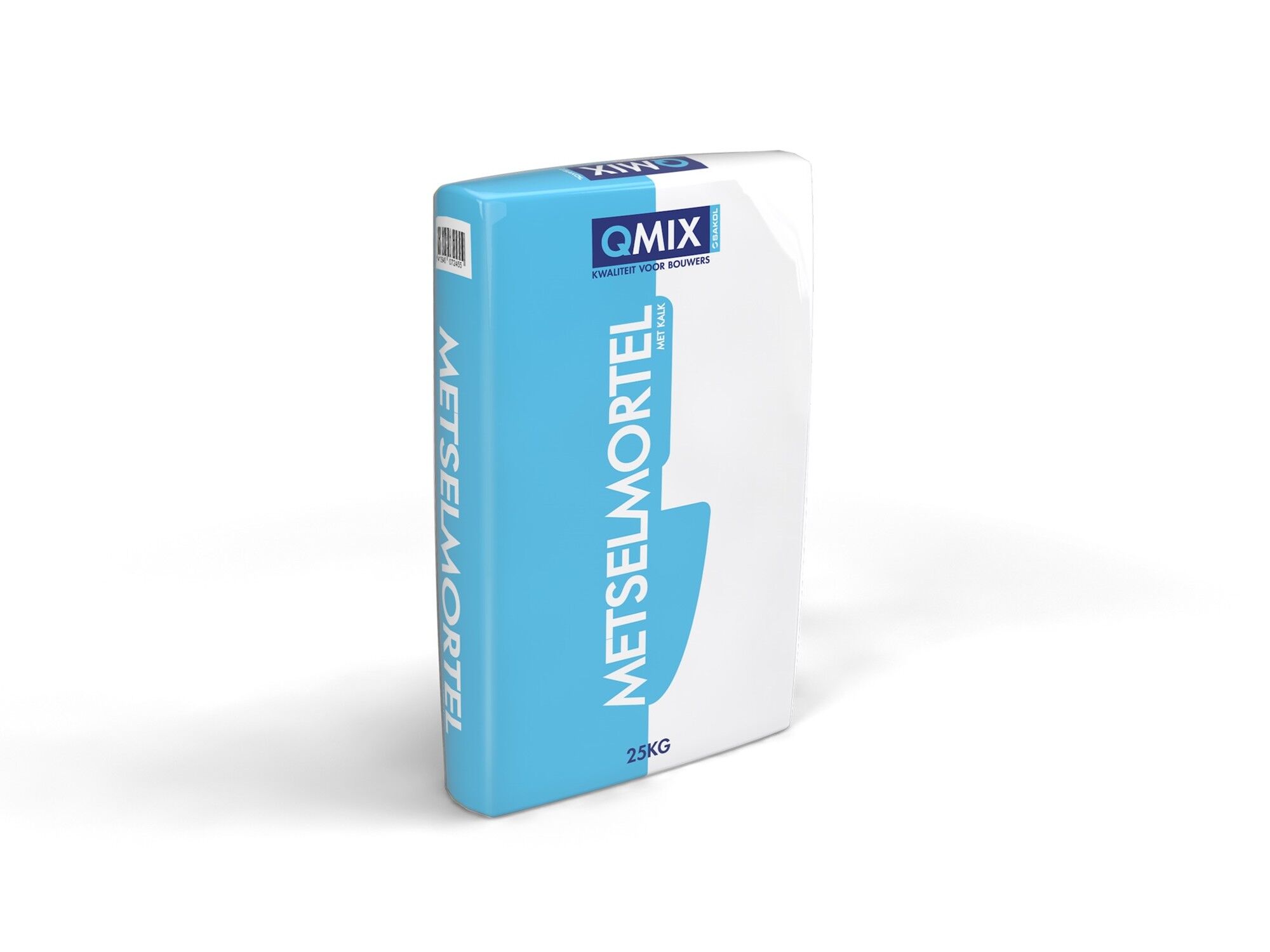 Q-Mix Metselmortel met kalk 25 kg/zk (BLAUW) 48 zk/pal