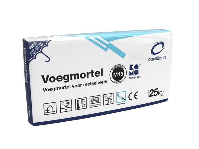 Cantillana Voegmortel VH35 25 kg 2025 Antraciet