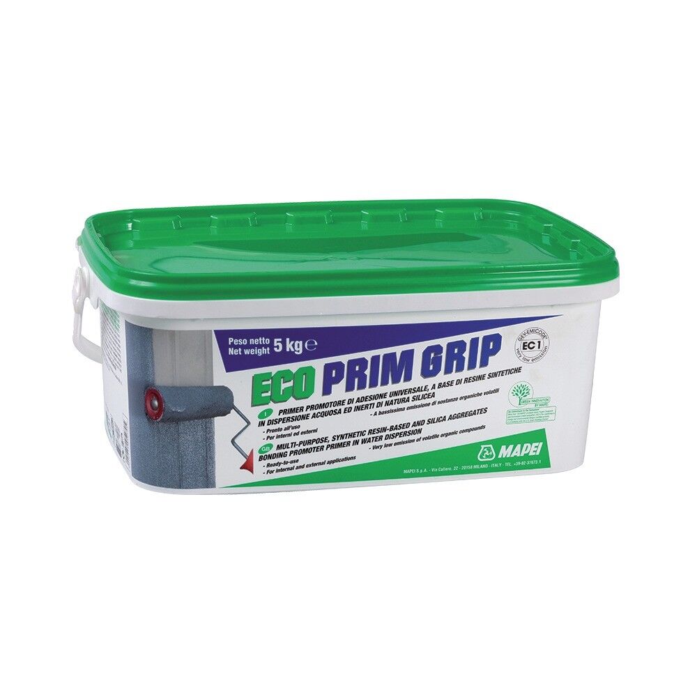 Mapei Eco Prim Grip kwartshoudend. gladde niet zuigende ondergr. 5kg