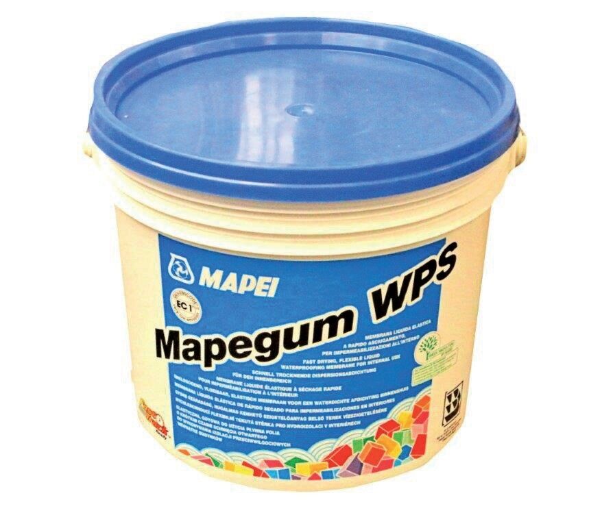 Mapei Mapegum WPS waterdichtingspasta, emmer 5 kg