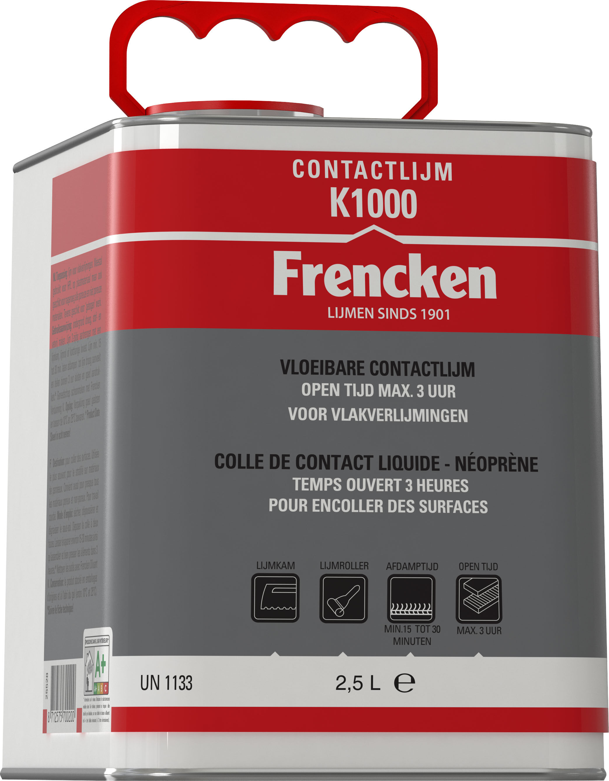 Frencken Contactlijm K1000 AV 2.5 ltr