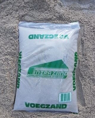 Voegzand (Sp) 0-1 mm 25kg/zk - 49 zk/pal