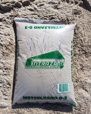 Metselzand 0-3 mm 25kg/zk - 49 zk/pal