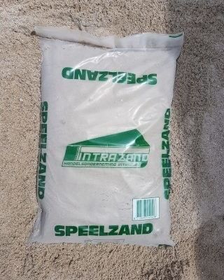 Speelzand 25kg/zk - 49 zk/pal