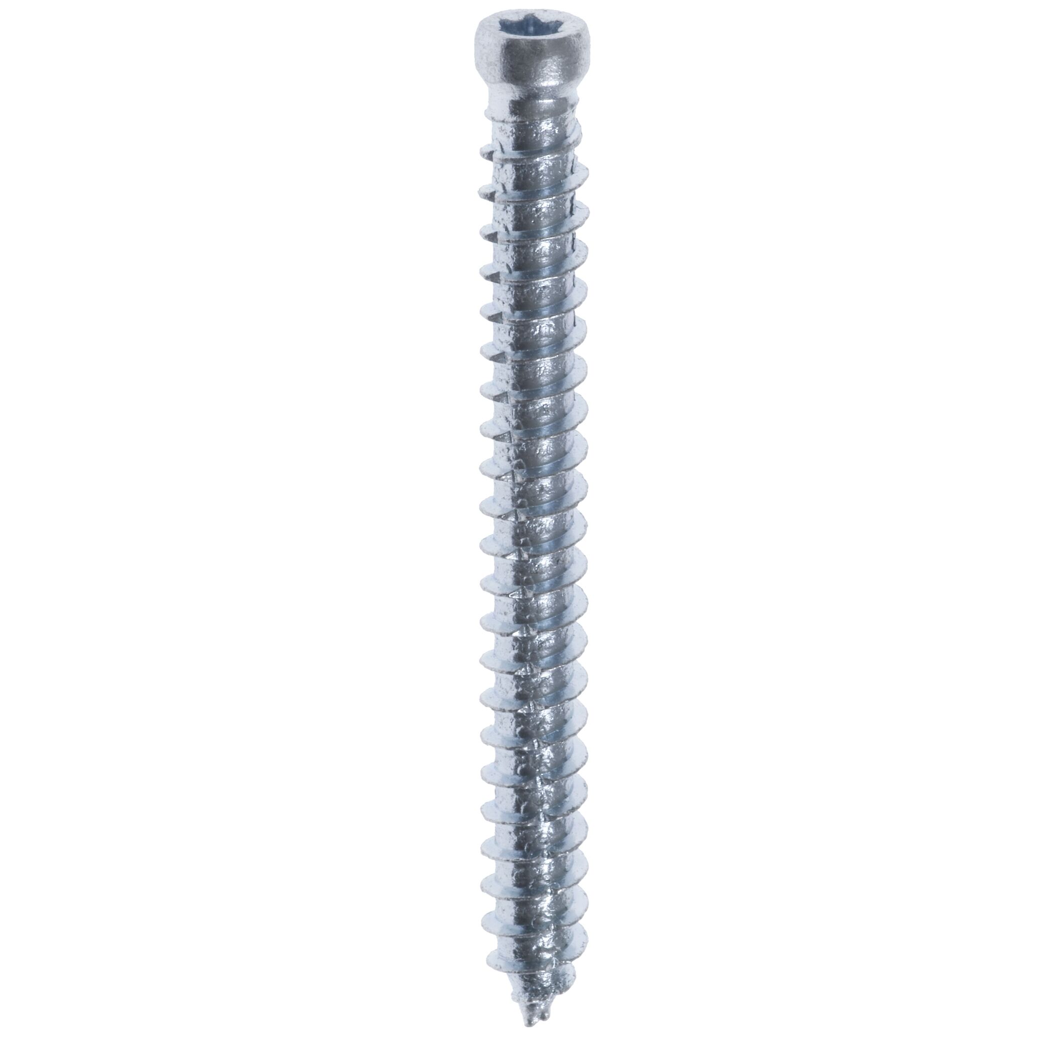 Beton-kozijnschroef verzinkt 7.5 x 112mm Cilinderkop Tx30 (100 st/ds)