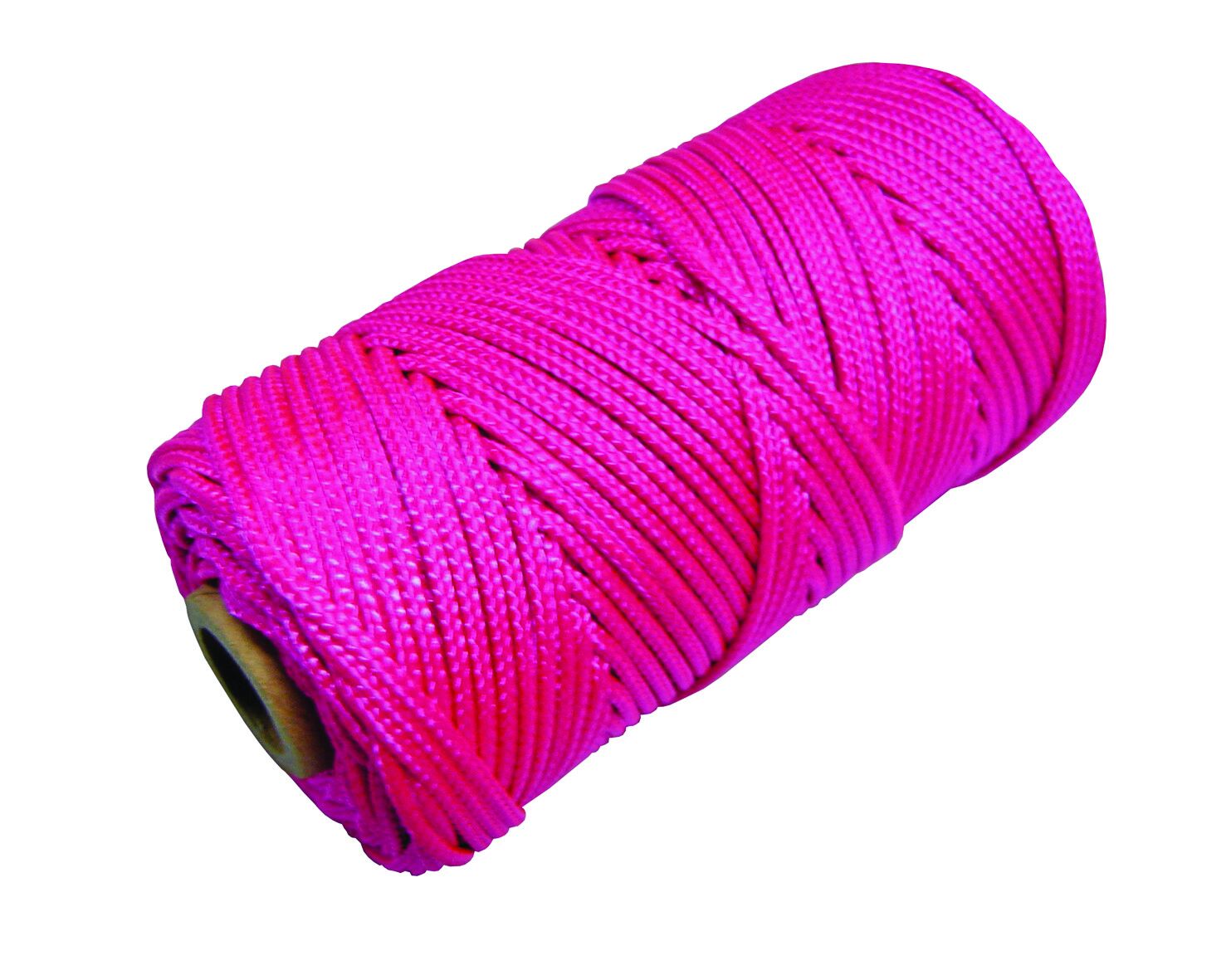 Metselkoord gevlochten 1.5 mm PA fluor rose klos 50 m1