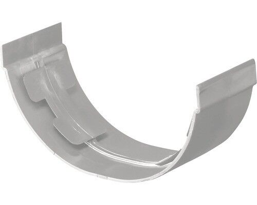 Mastgootverbindingsstuk 100 mm grijs PVC