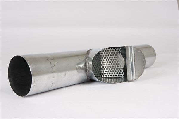 Bladscheider zink 80 mm + RVS rooster