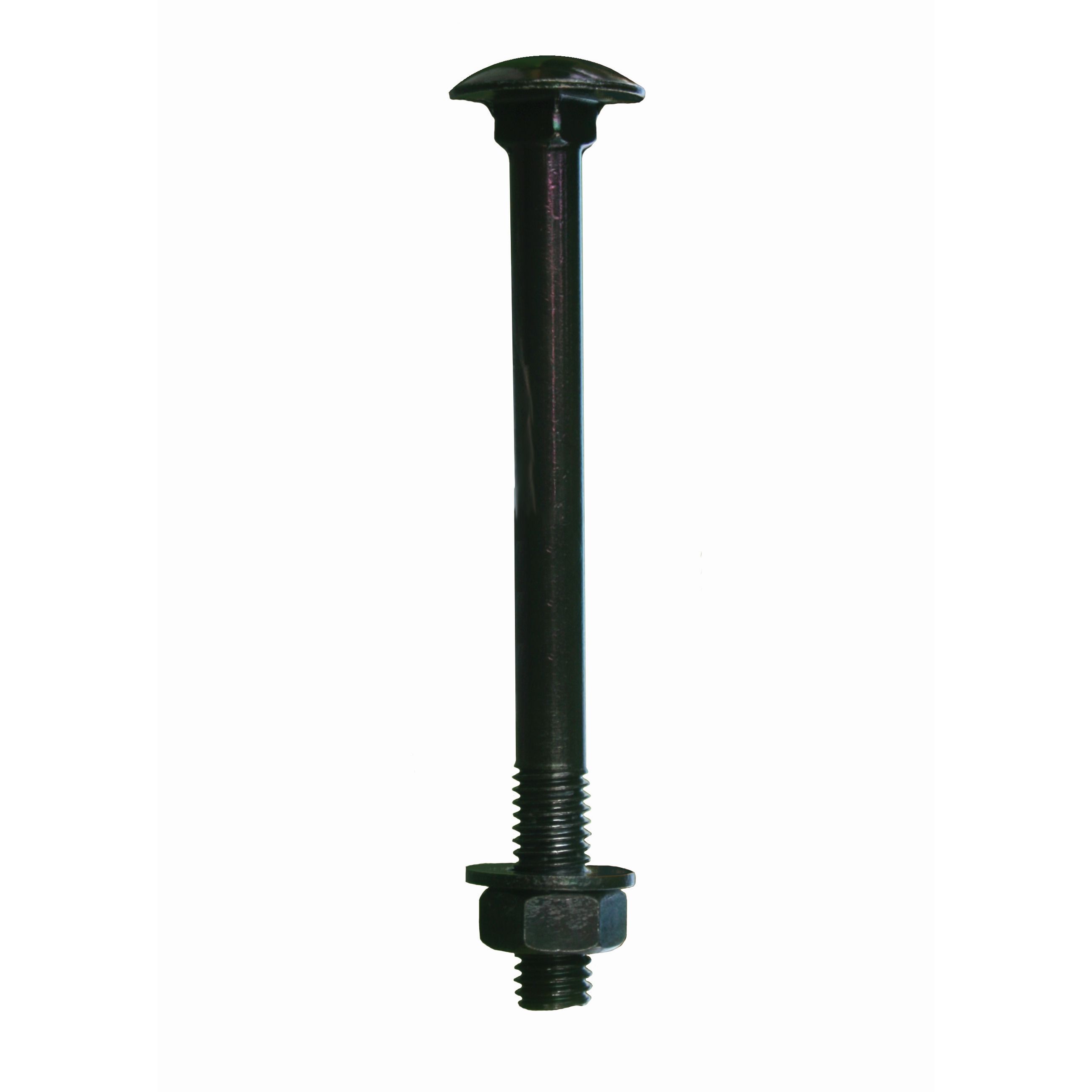 GB slotbout DIN603/555 M8 x 50 zwartverzinkt (25 st/ds)