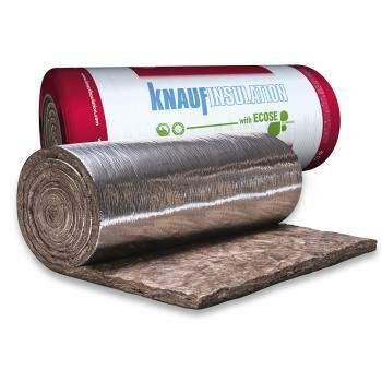 120 mm x 5000 x 600mm Knauf Minerale Wol MW 34 Alu Plus Rd=3,5