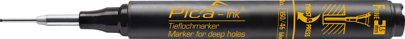 Pica Ink Markeerstift zwart 150/46