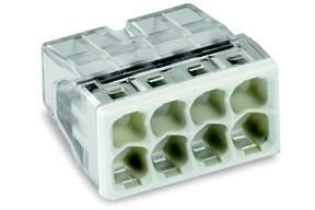Wago lasklem klein 8v tr./ Grijs (50 st/ds)