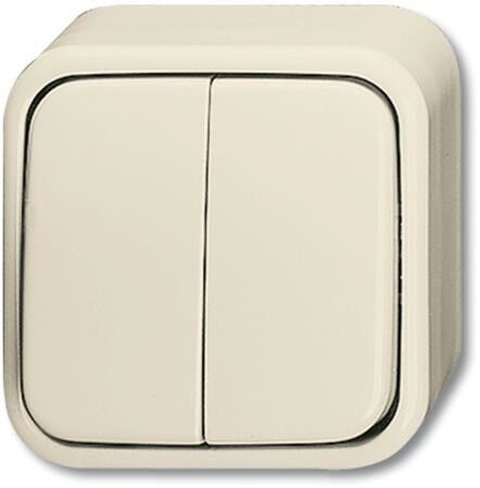 WCD opbouw serie schakelaar beige