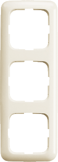 Busch-Jaeger SI 3-voudig afdekraam Creme