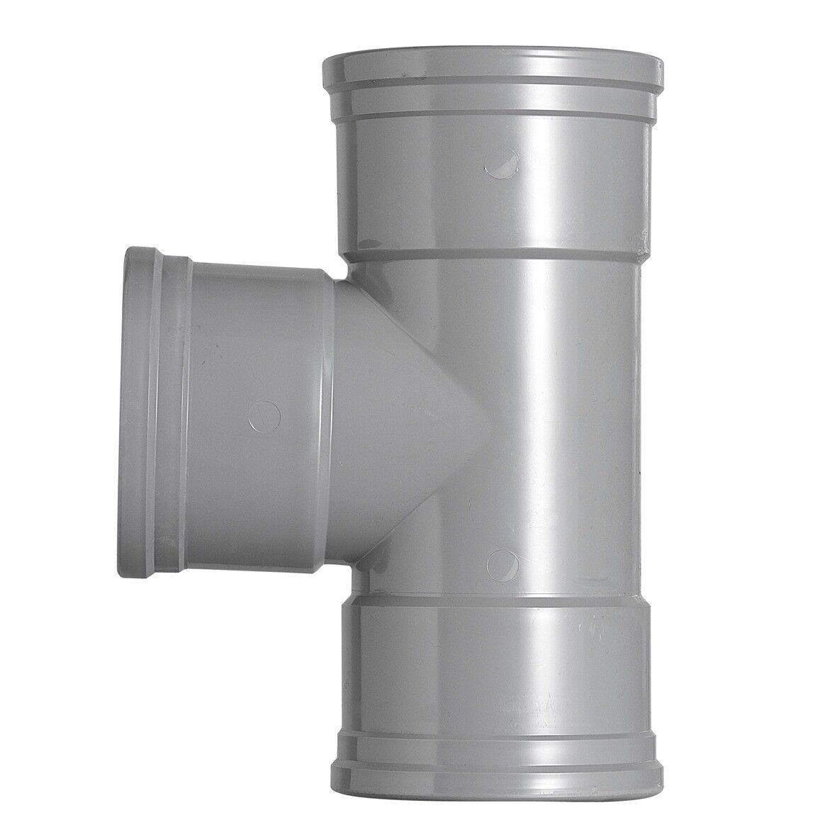 T-stuk 125 x 125 DW 3 x MM 87 gr.