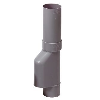 PVC Bladscheider grijs 80 mm