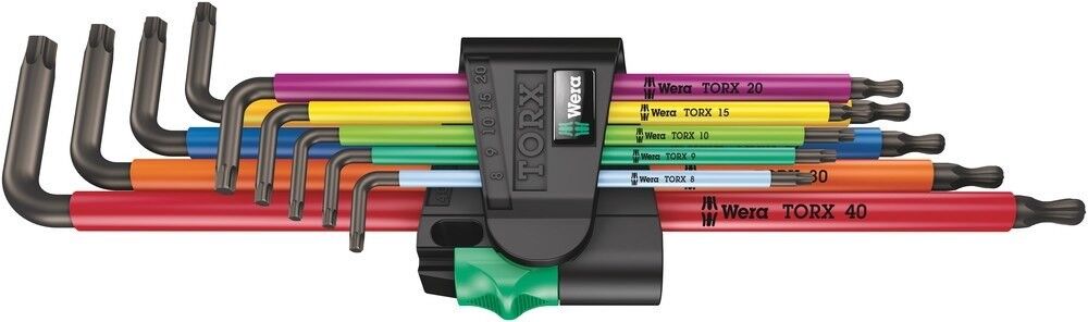 Inbussleutel set 967/9 Tx Xl Multi Color