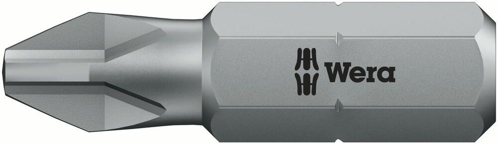 Schroefbit ¼“ x 25 mm Wera 851/1 Z Phillips PH1